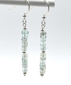 Alternative view of Aquamarine Earrings • Gold Filled or Sterling Silver Blue Gemstone Jewelry