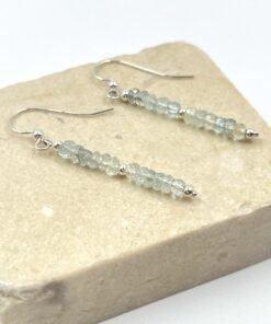 Aquamarine Earrings • Gold Filled or Sterling Silver Blue Gemstone Jewelry