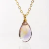 Ametrine Necklace • Gold Filled or Sterling Silver • Dainty Minimalist Jewelry