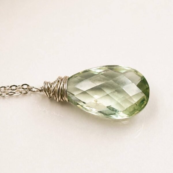Green Amethyst Necklace – BoutiqueJoya