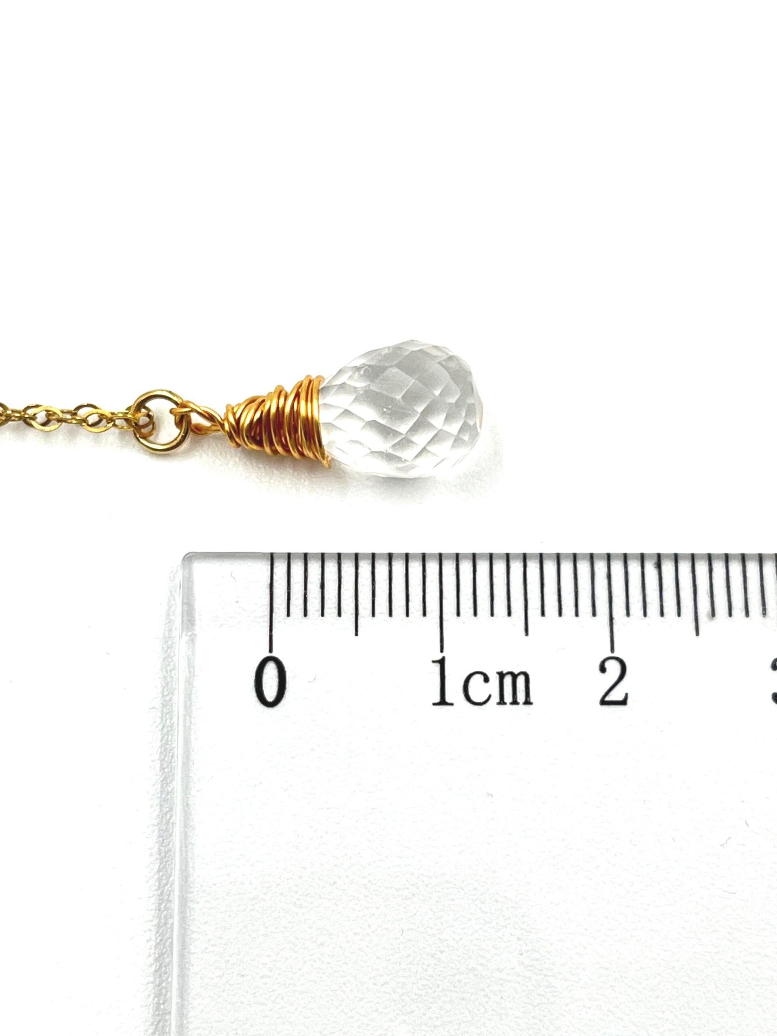 Crystal Quartz Necklace • Gold Filled or Sterling Silver • Dainty Minimalist Jewelry - Image 7