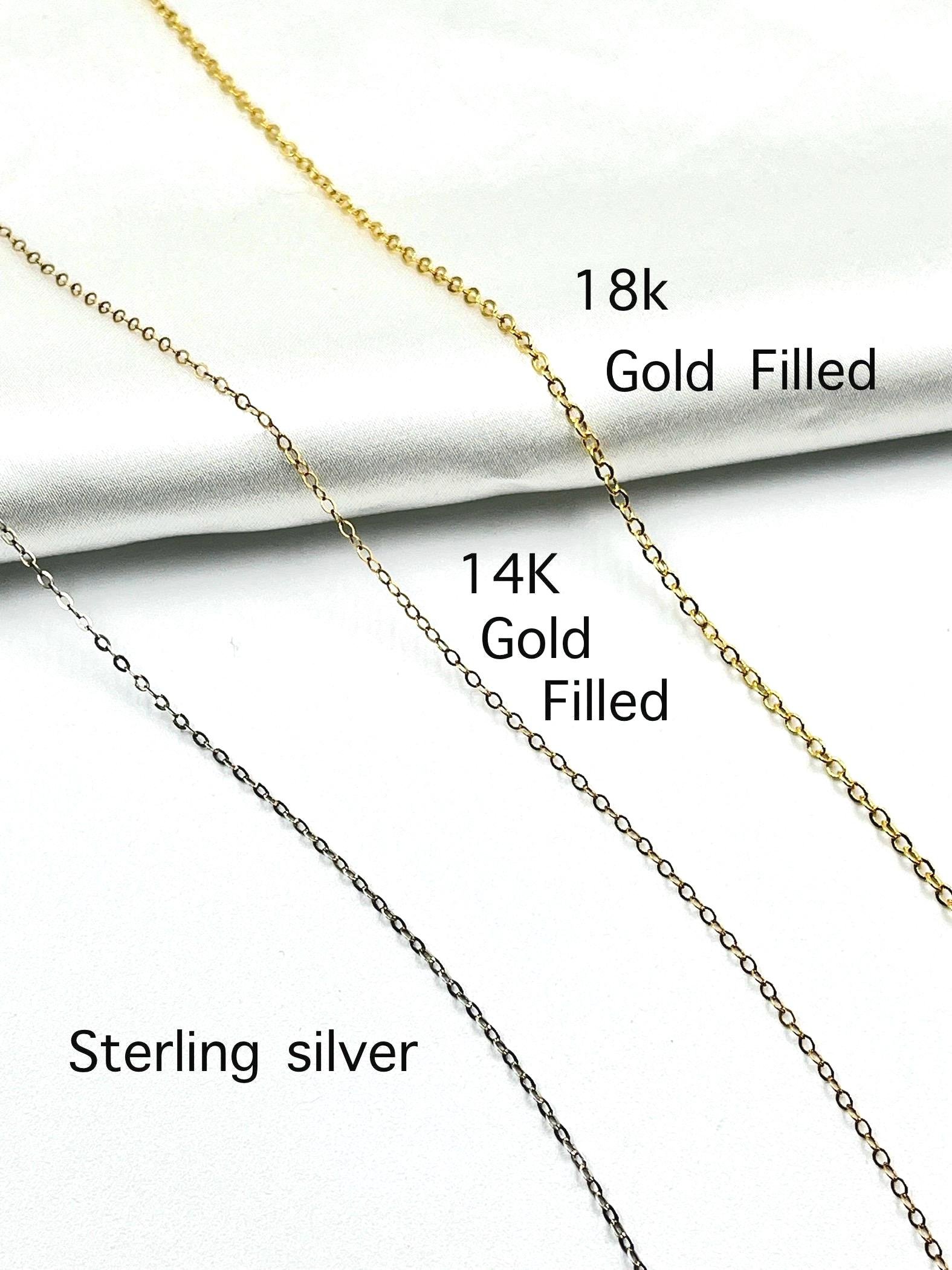 Citrine Pendant Necklace • Gold Filled or Sterling Silver • November Birthstone Jewelry - Image 5