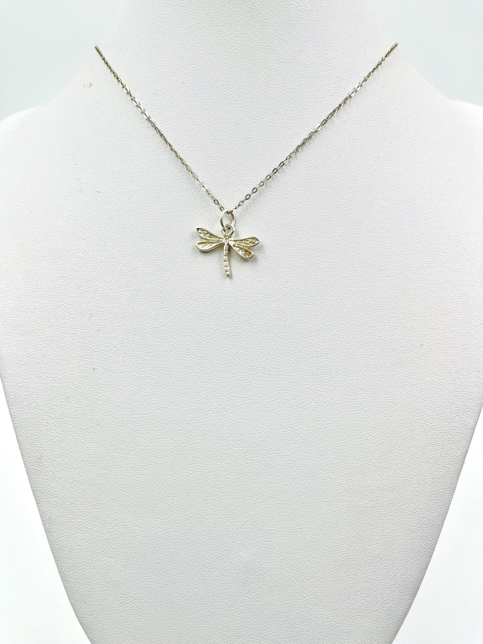 Sterling Silver Dragonfly Pendant Necklace - Minimalistic Jewelry for Women, High-Quality Silver Chain - Image 7