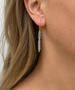 Alternative view of Aquamarine Earrings • Gold Filled or Sterling Silver Blue Gemstone Jewelry